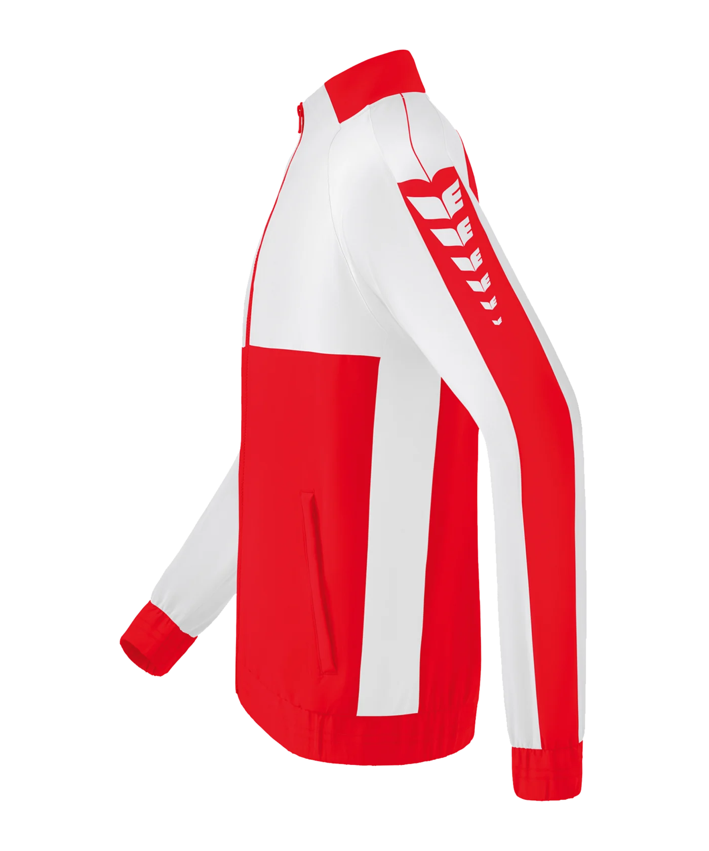 Erima Six Wings Präsentationsjacke Kids Rot Weiss