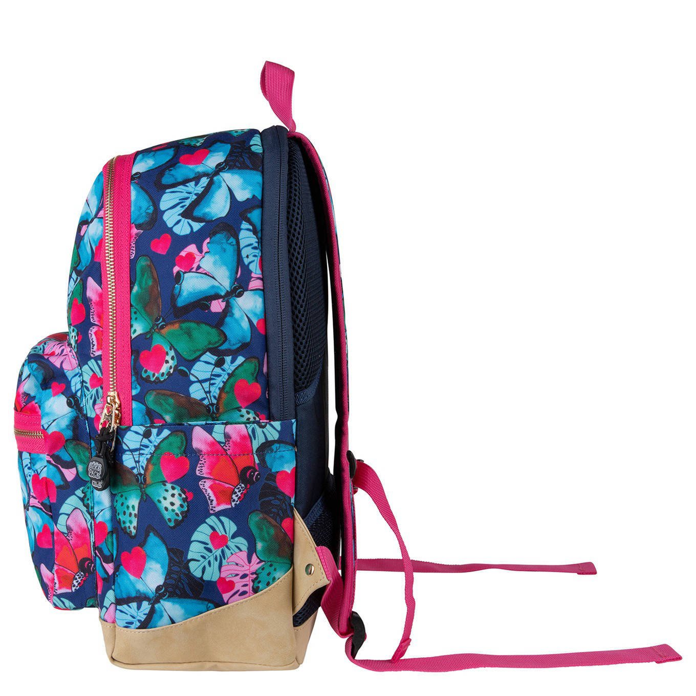 Pick & Pack rugzak Beautiful Butterfly L blauw