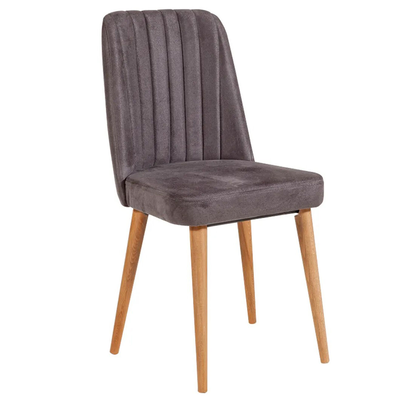 Homitis Tables extensible + 4 Chaises Vina pin/anthracite
