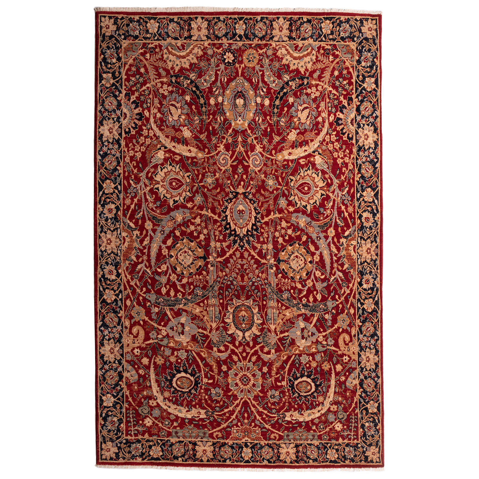 Teppich SAHARNA - rot-multicolor - 160x230 cm