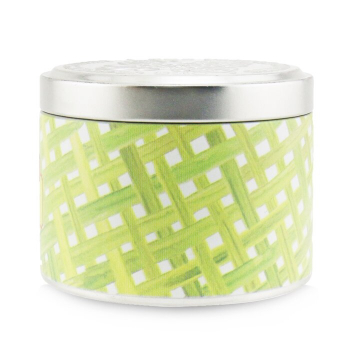 The Candle Company (Carroll & Chan) 100% Beeswax Tin Candle - Thai Lemongrass  (8x6) cm