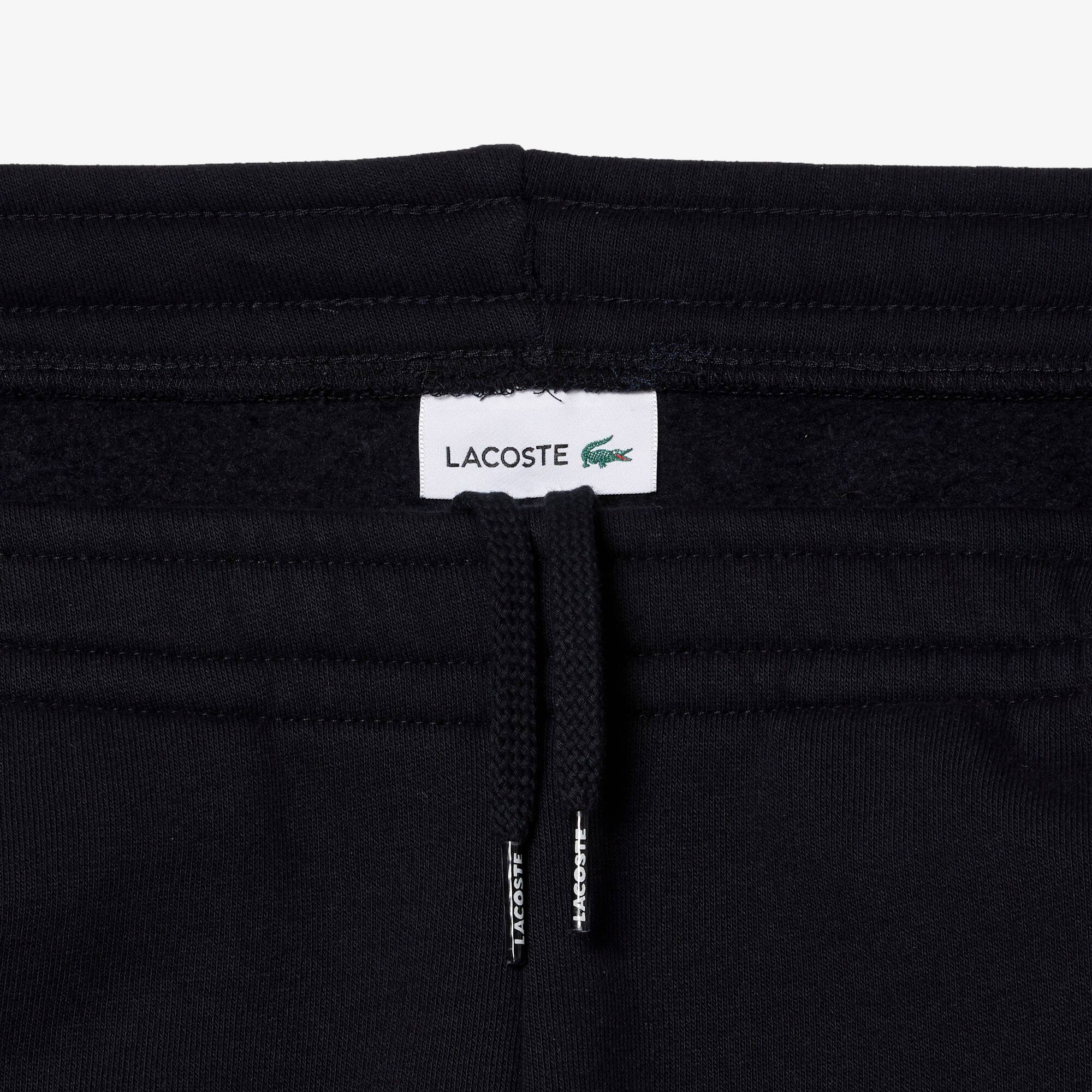 Pantalon de survêtement enfant Lacoste en coton biologique et polyester recyclé Pantalons & Shorts - Bleu - Lacoste - Enfant