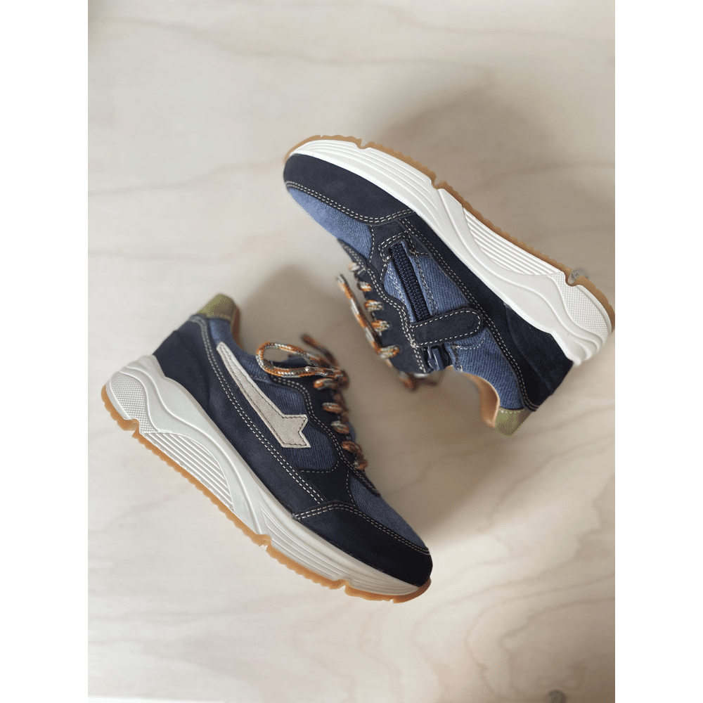 Romagnoli - Sneaker Runner - Jeans Blu