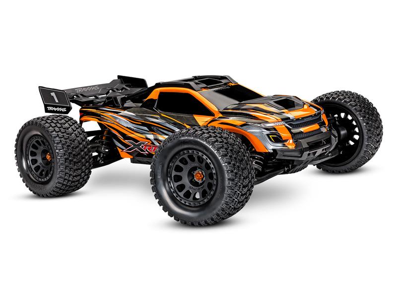 Traxxas Stadium Truck XRT 8S Orange ARTR, 1:6 Brushless Stadium Truck Basher mit tiefem Schwerpunkt