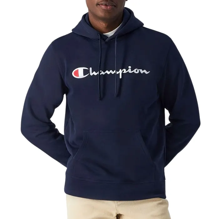 Champion Big Logo Fleece Hoodie Heren