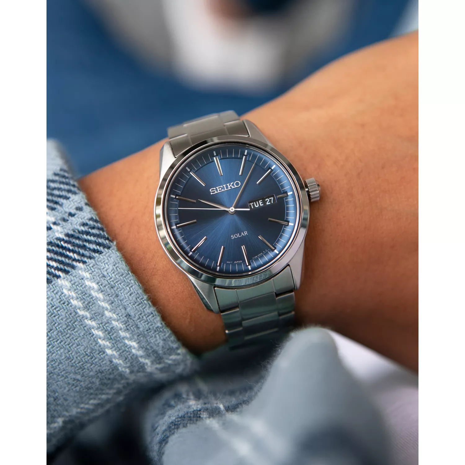 Seiko Solar Sapphire SNE525P1