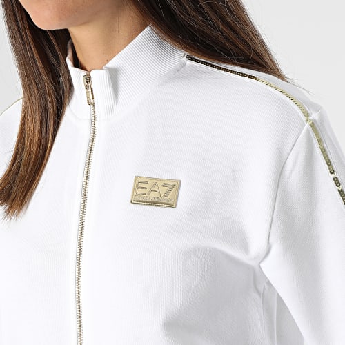 Ensemble De Survetement Femme 3LTV64-TJ2PZ Noir Blanc Doré