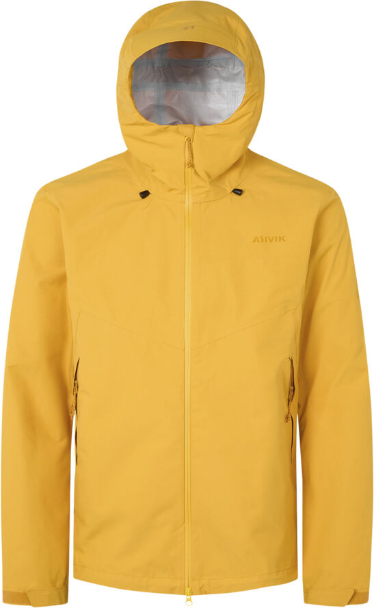 Asivik Asivik Adventure Shell Regnjakke, herre Yellow Gul