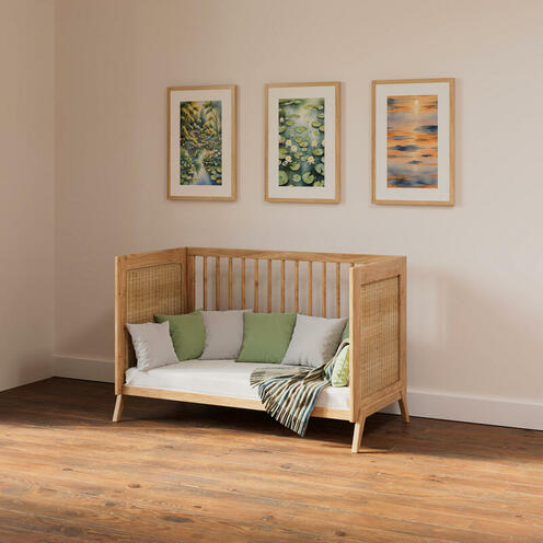 Lit bébé évolutif 60x120 MARELIA BOIS Naturel - THEO