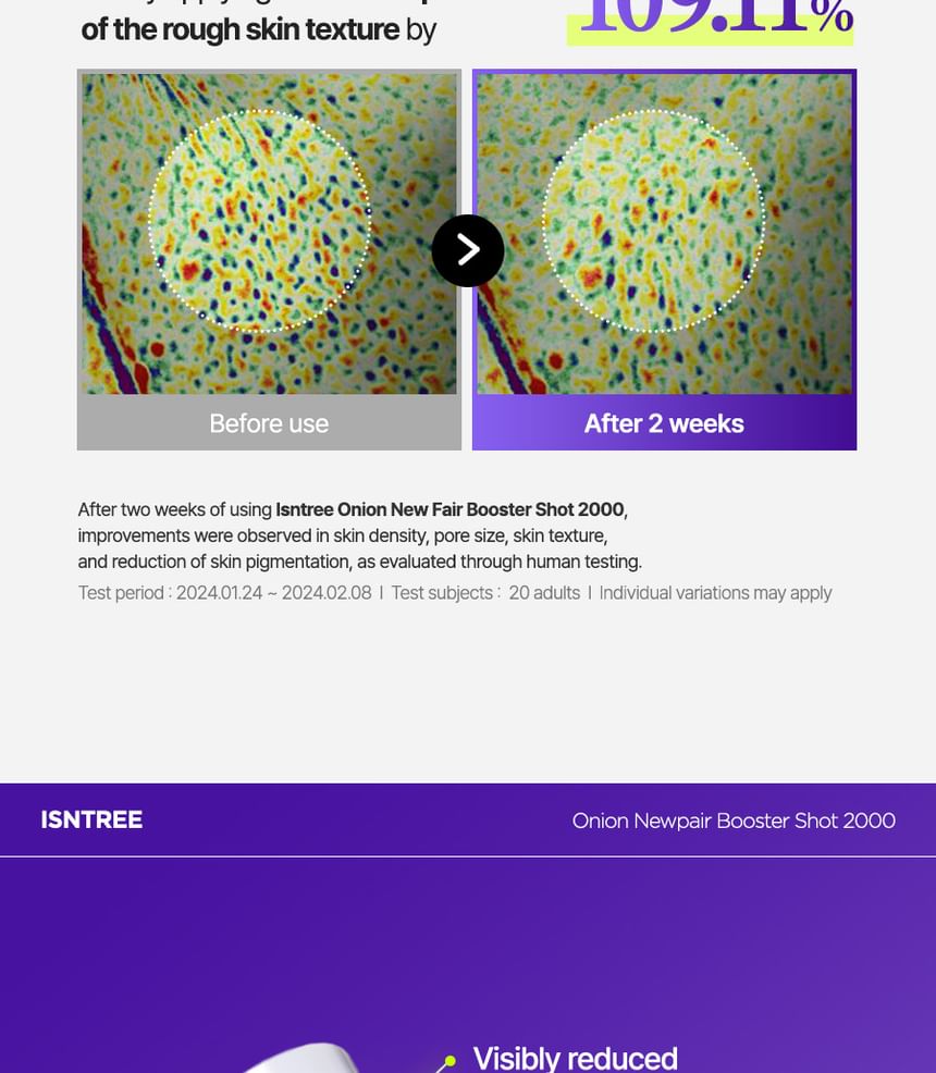 Isntree - Onion Newpair Booster Shot 2000