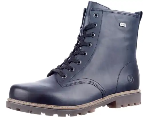 Remonte blauw D3C70-14 - maat 43 veterboot blauw - maat 43 Calandschoen