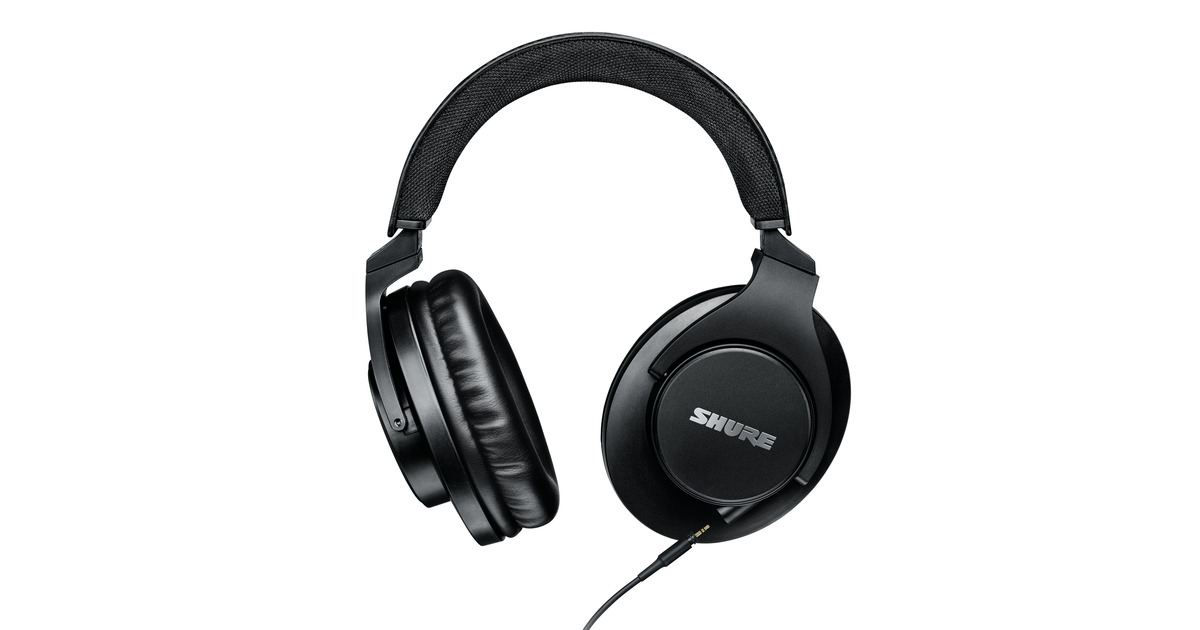 SHURESRH440A Professionele studio-koptelefoon over-ear hoofdtelefoon  (Zwart)