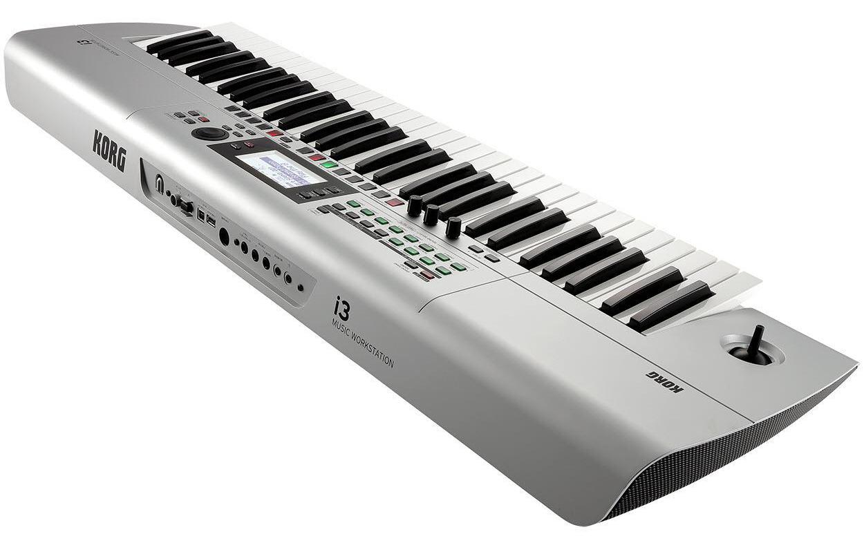 Workstation i3 Silber<br>Workstation mit 61 Tasten
