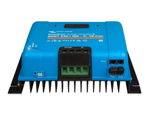Victron Energy BlueSolar 250/100-Tr VE.Can Solcelle-opladningsregulator MPPT 12 V, 24 V, 48 V 250 A
