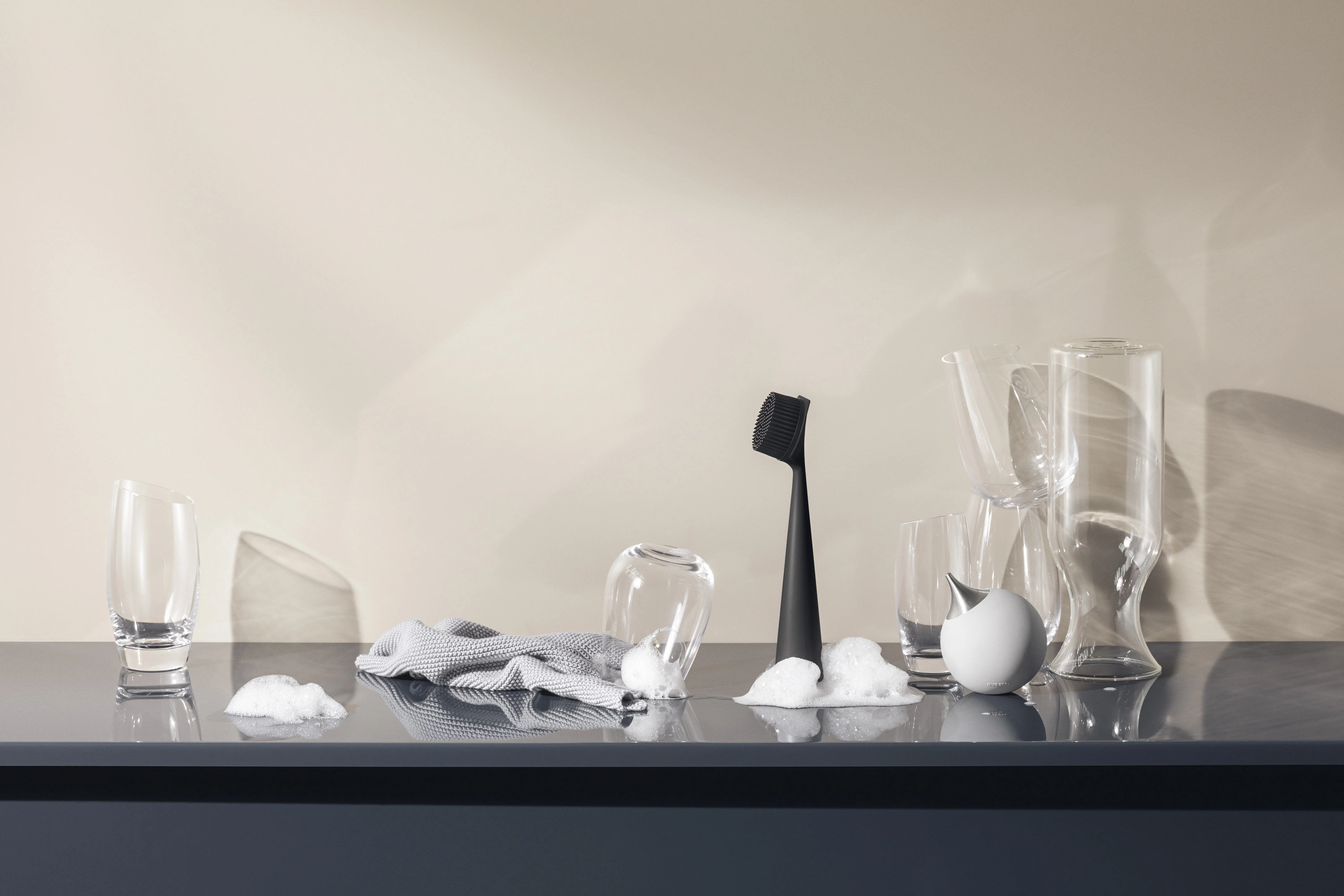 Distributeur de savon plastique | Transparent