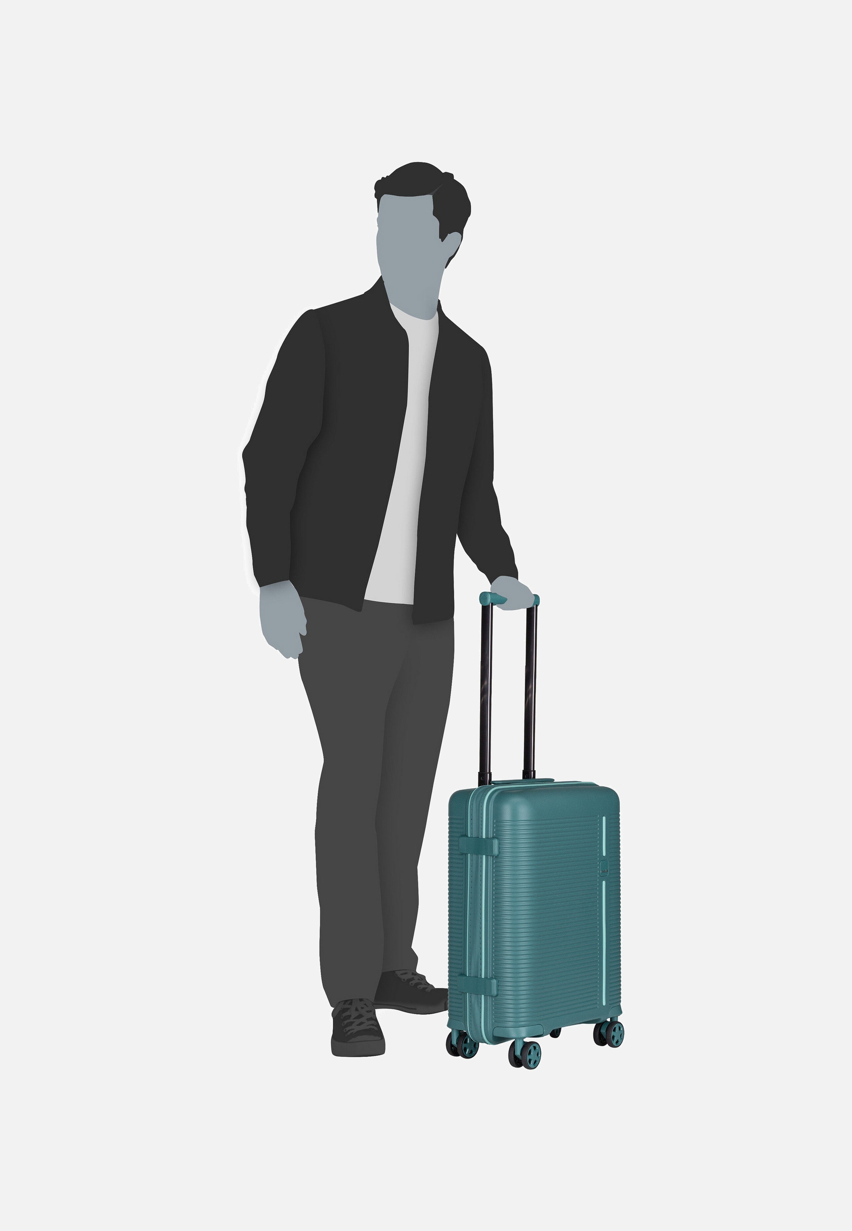 Roomer 4w Trolley S Aqua - Koffer