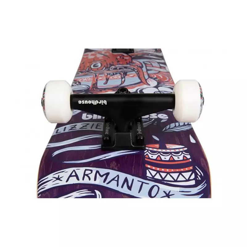 Skate BIRDHOUSE SKATEBOARDS Stage 3 Armanto Favorites Purple 7.75