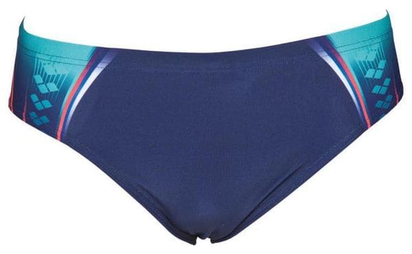 Maillot de Bain Arena Spider Brief Bleu