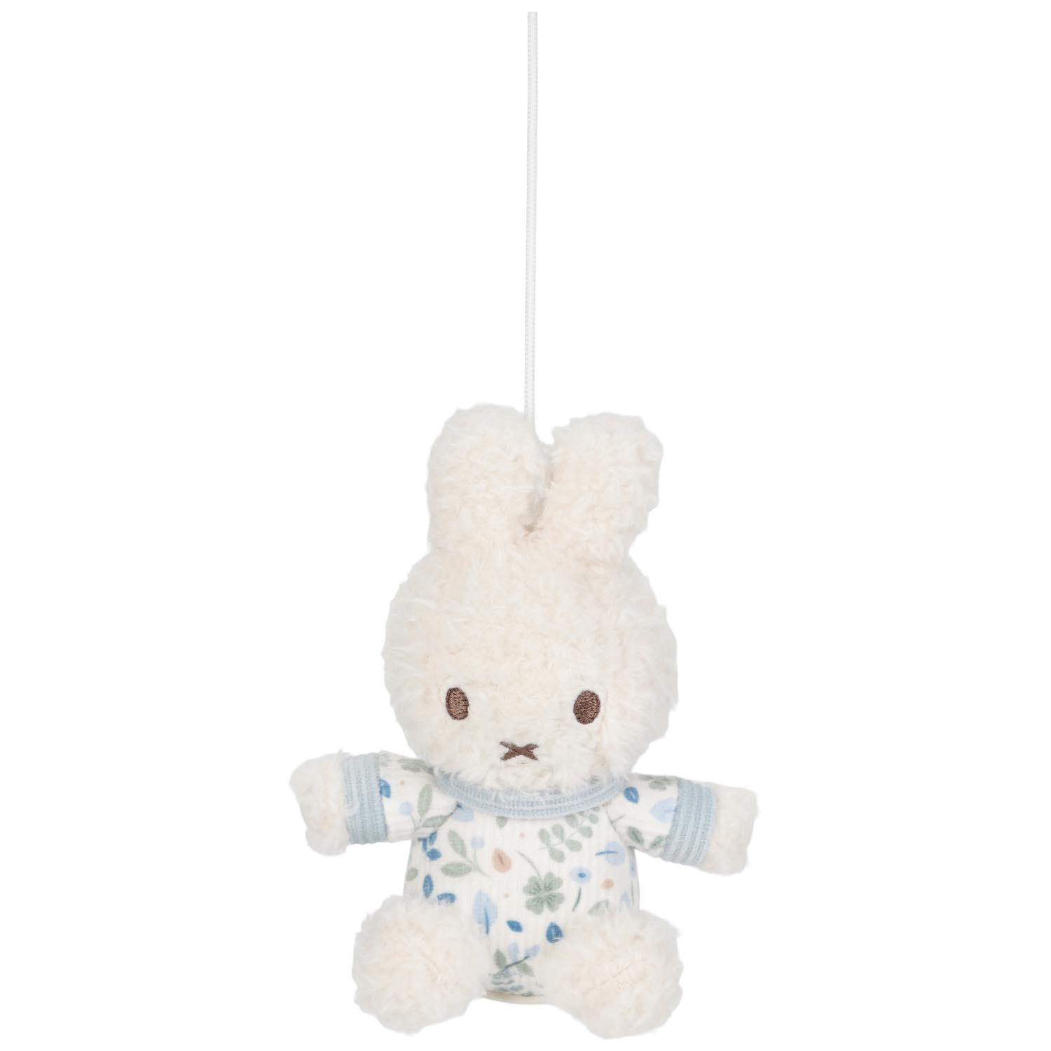 Nijntje x Little Dutch muziekmobiel Lucky Leaves blauw