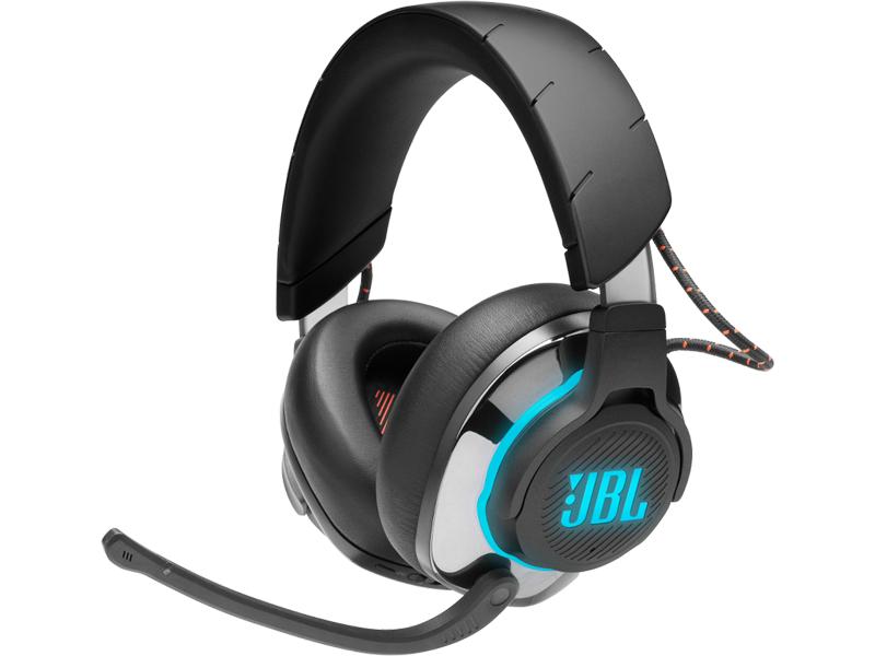 JBL Headset Quantum 810 Wireless Schwarz Kabelloses Over-Ear-Headset mit aktivem Noise-Cancelling und Bluetooth