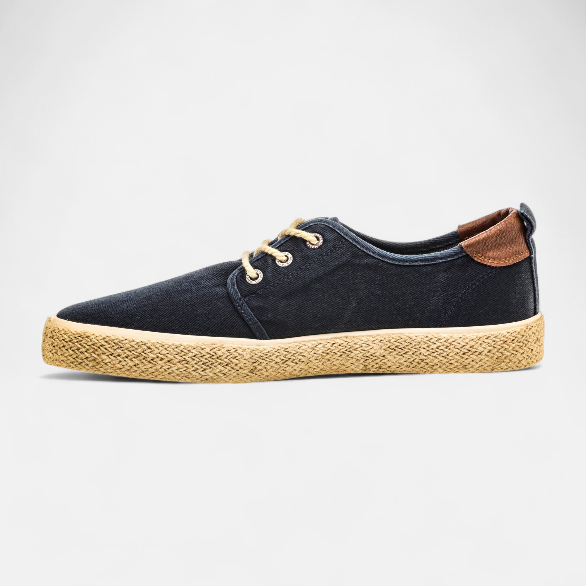 Baskets en toile Homme bleu marine