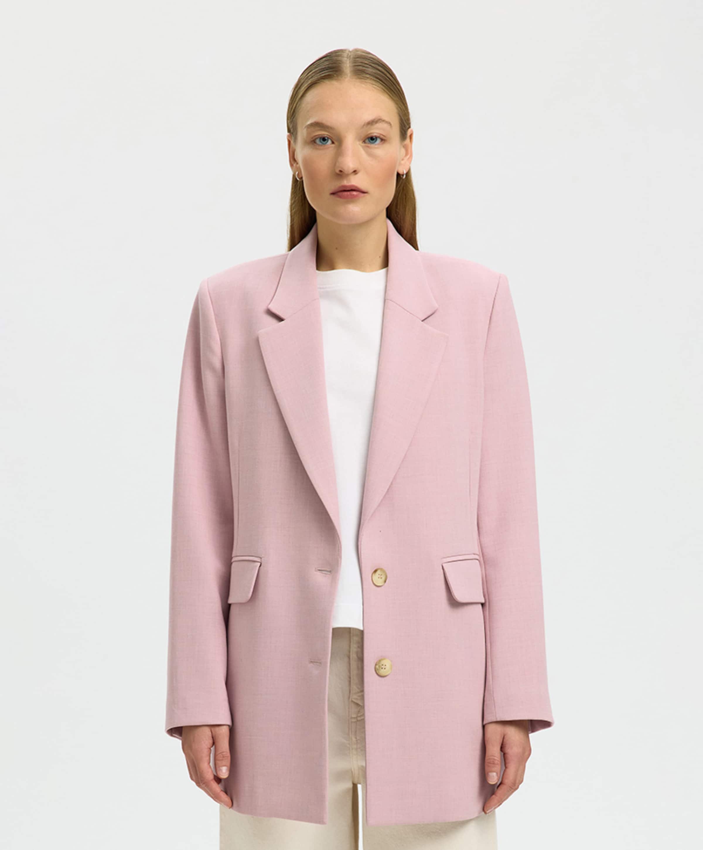 Selected Dames blazer roze