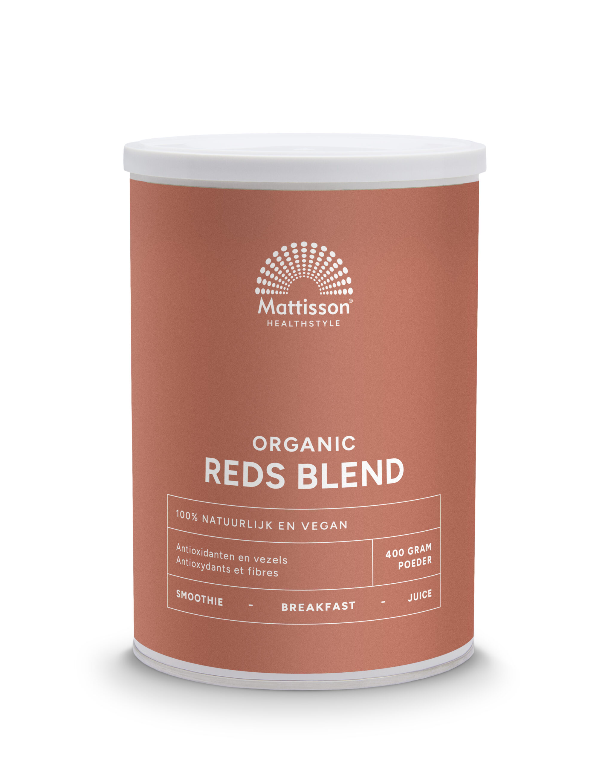 Mattisson Reds Blend Poeder Organic (400 gr)