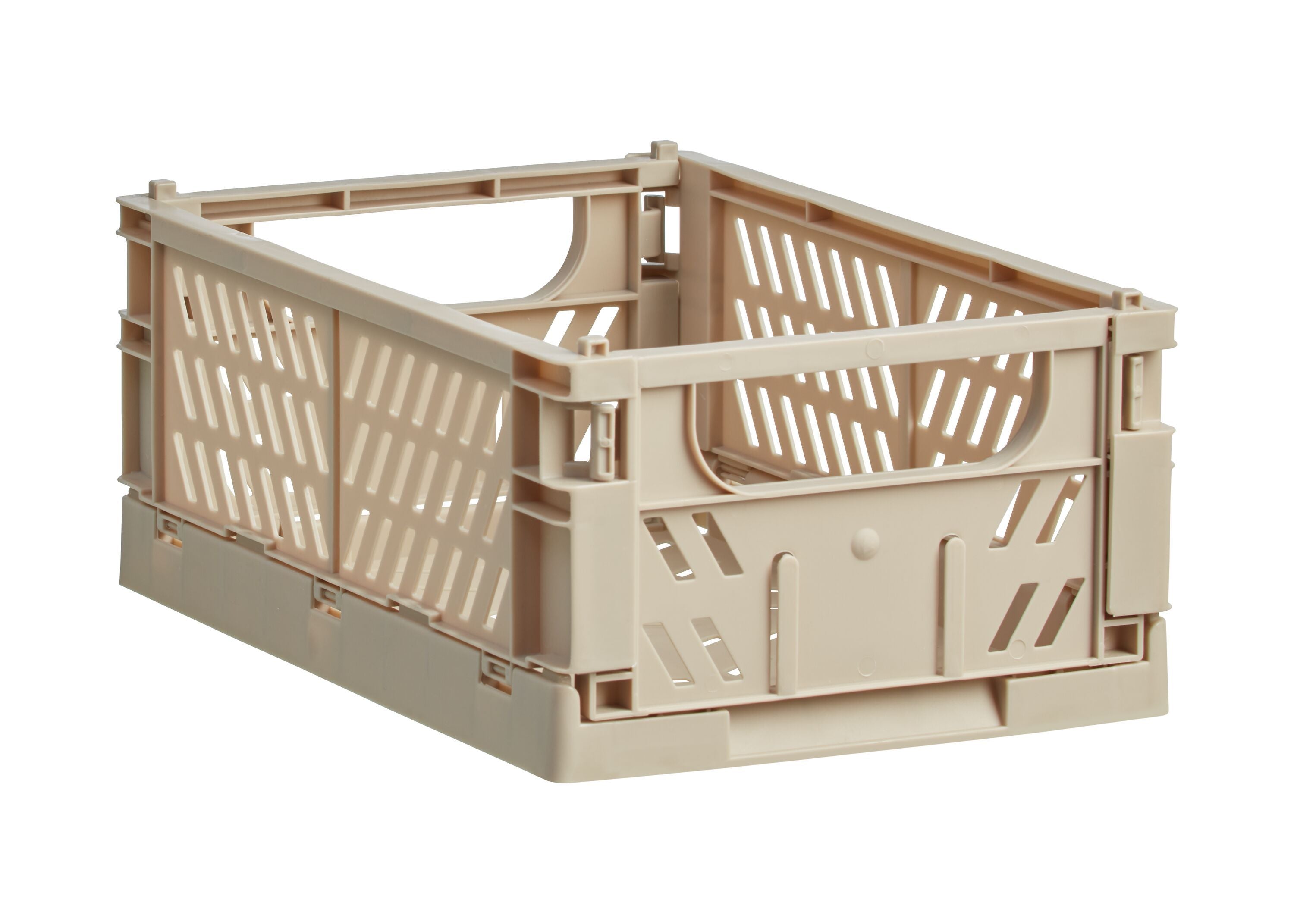FELIX M Klappbox - Taupe / B: 16.5 cm x T: 25.5 cm x H: 2.7 cm