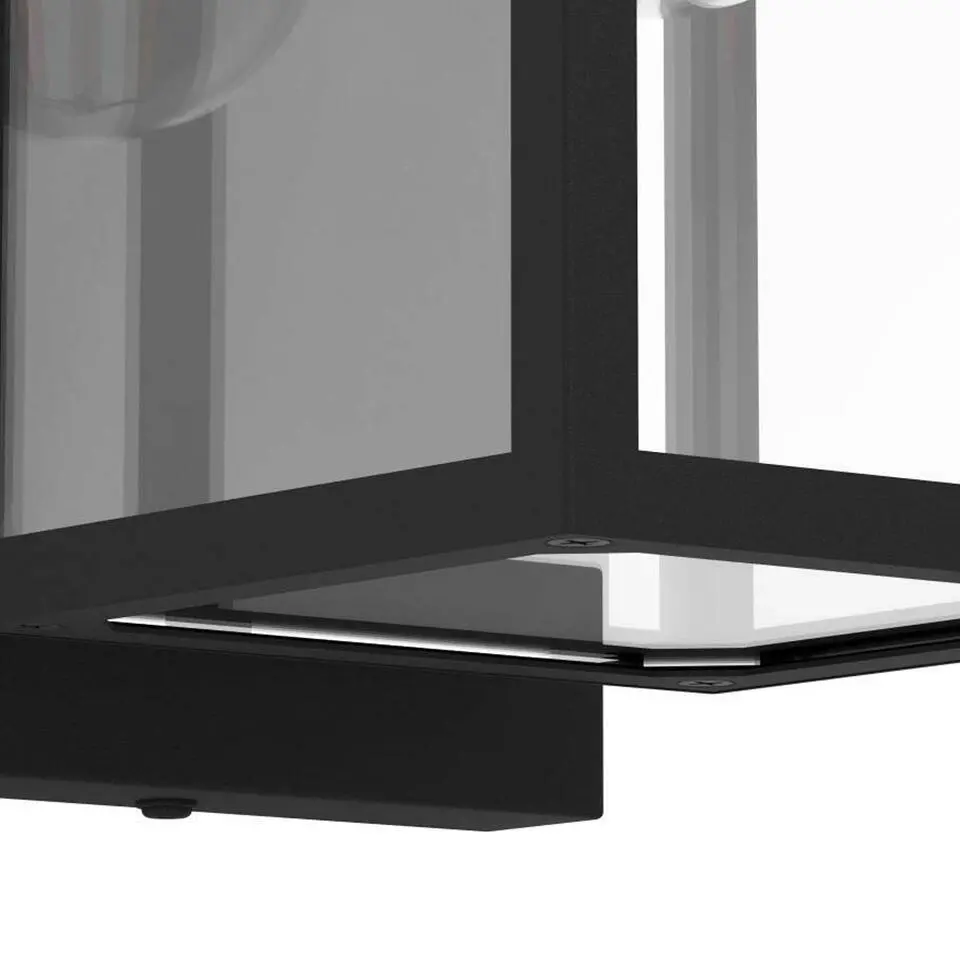 EGLOBudroneWandlampBuiten-E27-27cm-Zwart