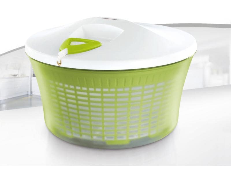 Leifheit Salatschleuder ComfortLine 26 cm, Weiss Für die schnelle Trocknung Ihres Salates