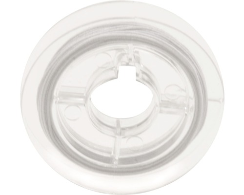 Witte hoed elastiek 0,6 mm 5 m