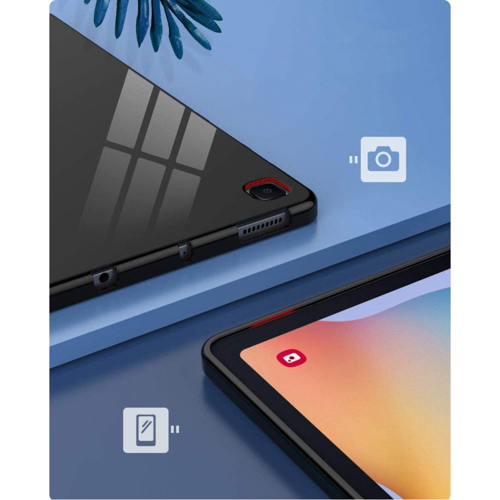 Samsung Galaxy Tab S6 Lite (2024/2022/2020) Gummi Case Hülle - Schwarz