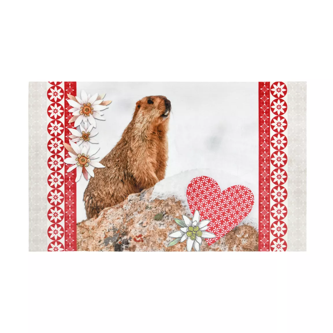 Tapis antidérapant (45 x 75 cm) Beaufort Multicolore