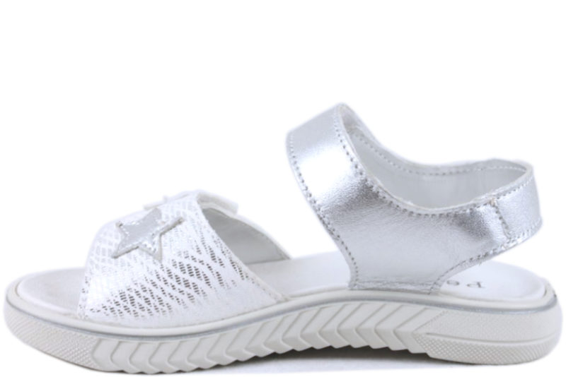 PEPPER HVID GLAT SKIND SANDAL