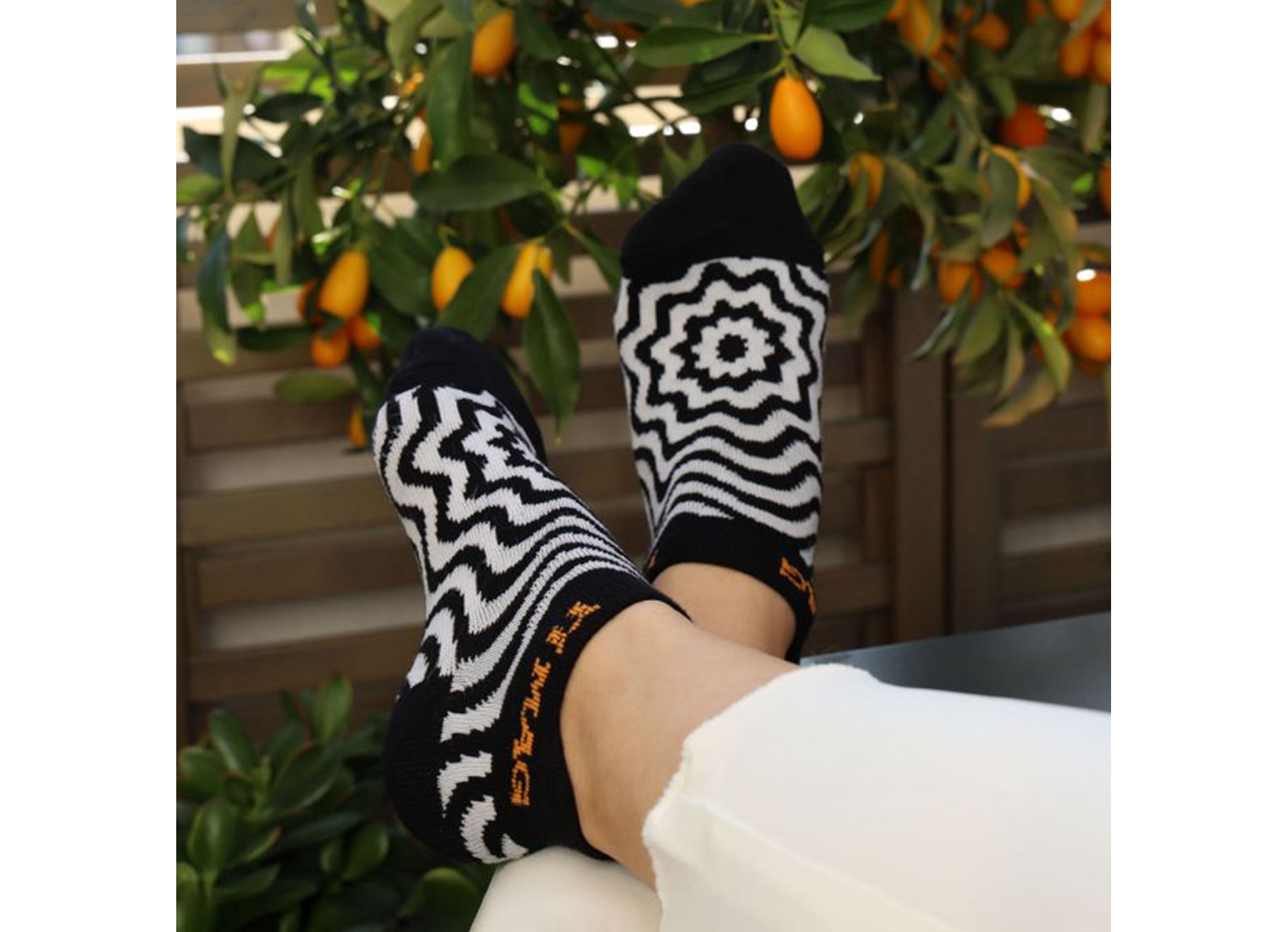 Chaussettes mag noir