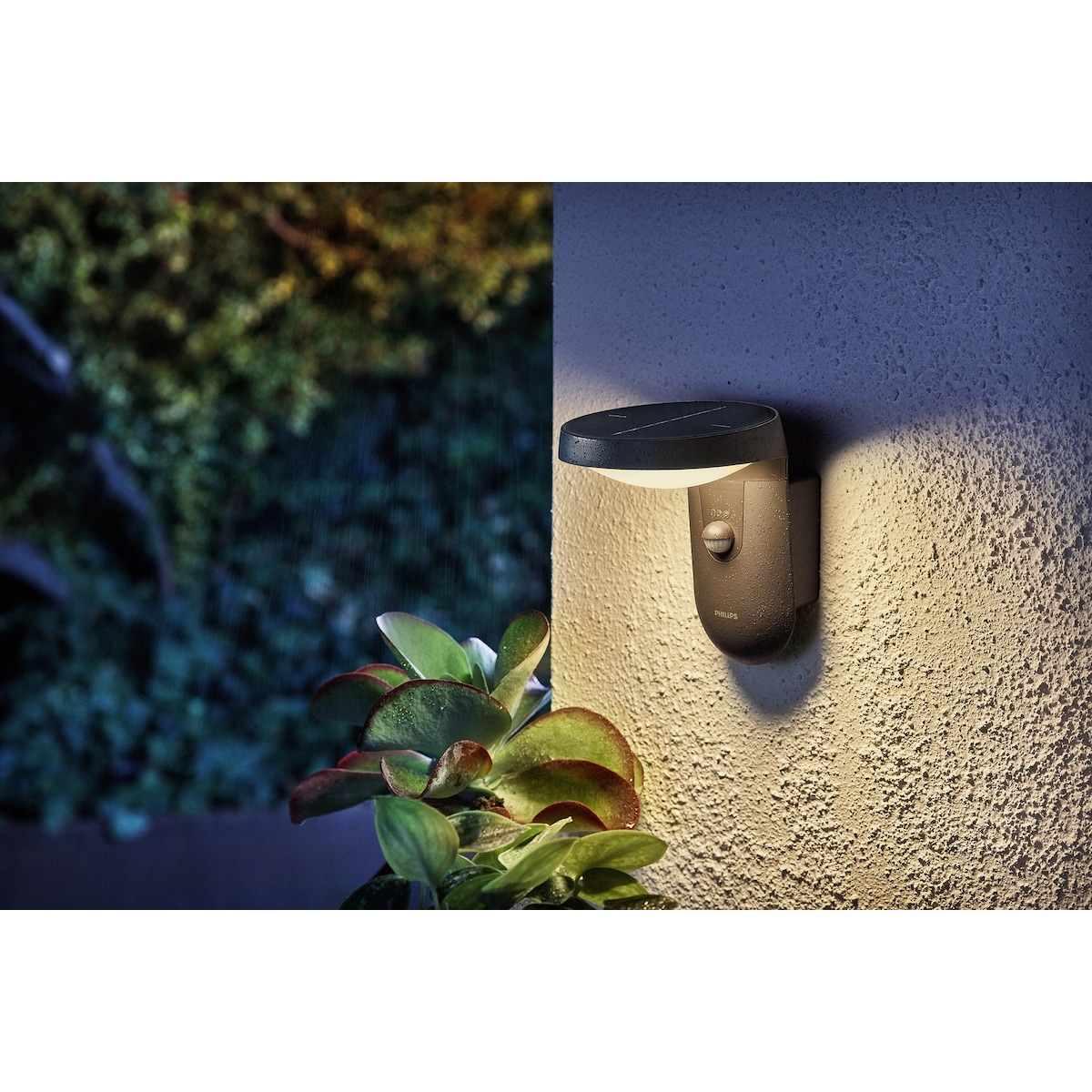 Philips Tyla IR vegglampe med solceller 1,2W