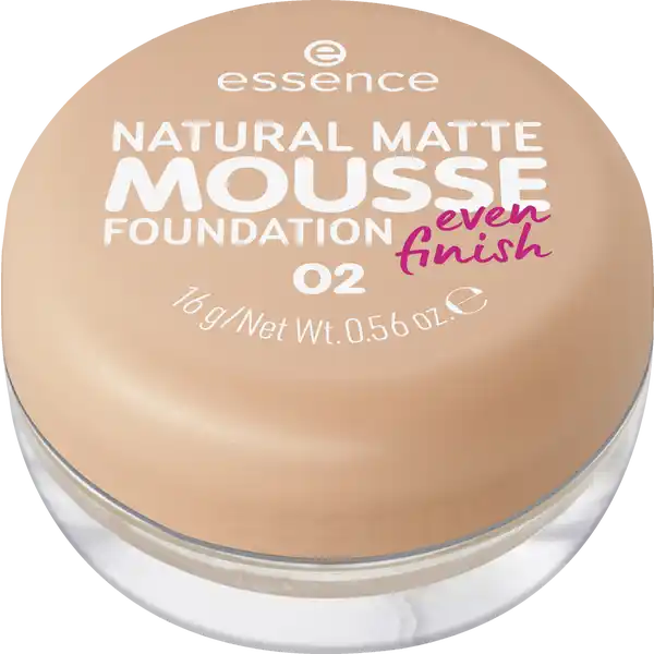 Natural Matte Mousse Foundation 02