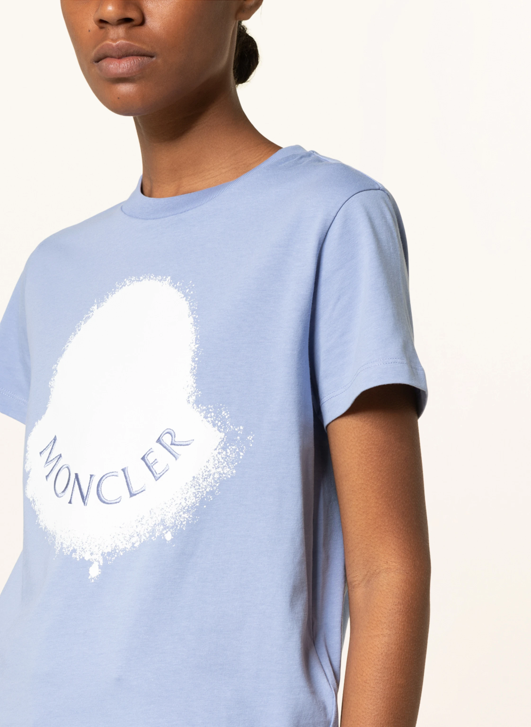 MONCLER T-Shirt mit Stickereien