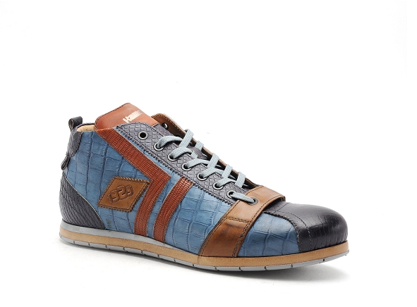 Kamogutsu boots bottine homme tifo130 bleu