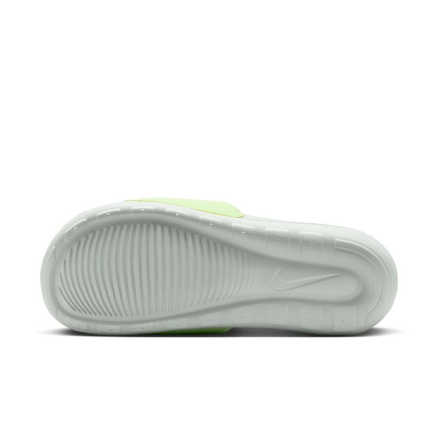 Nike Claquettes Victori One Shower - Argenté/Jaune Fluo Femme