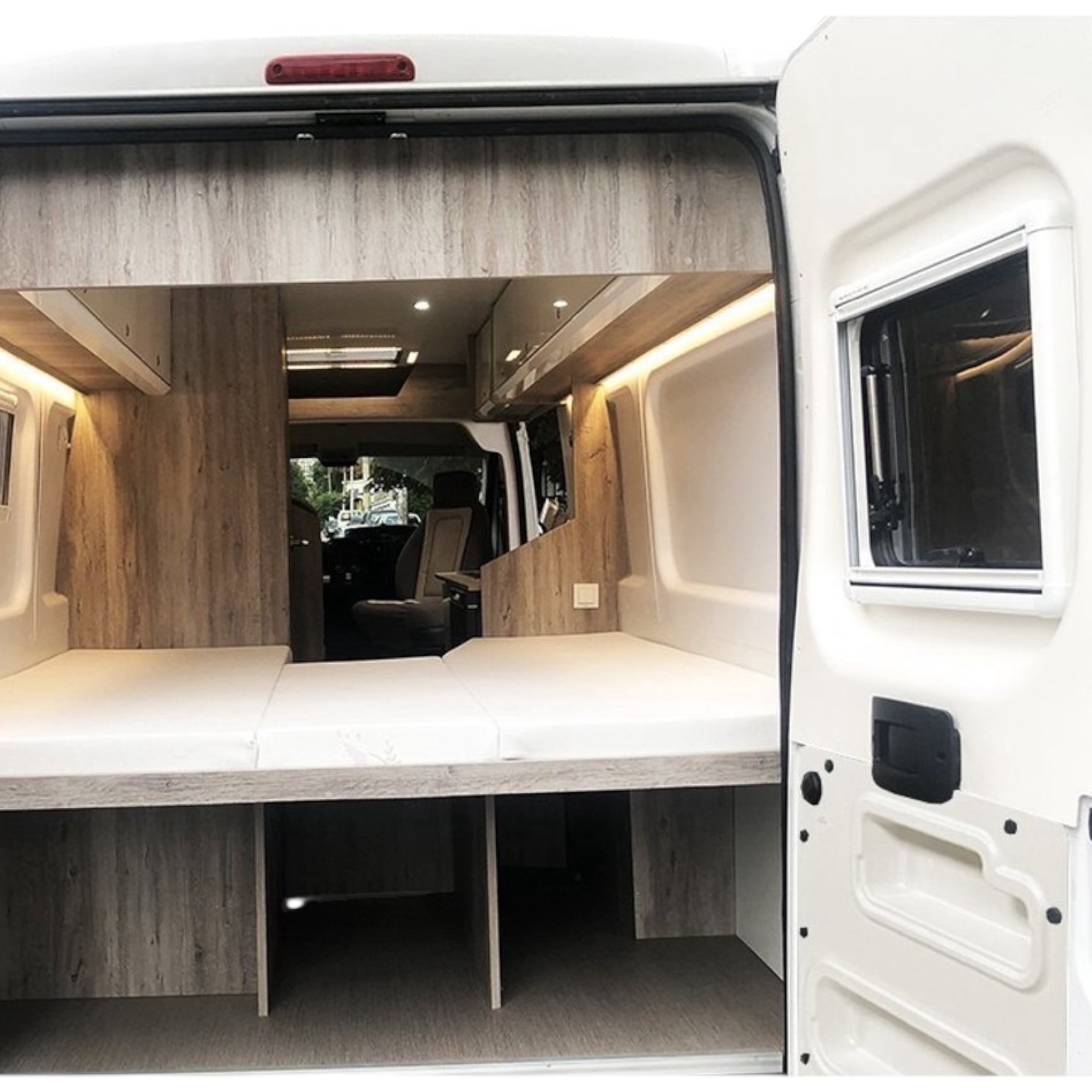 Masis Polyester paneel RO achterdeur - Ducato/Boxer/Jumper > 2006