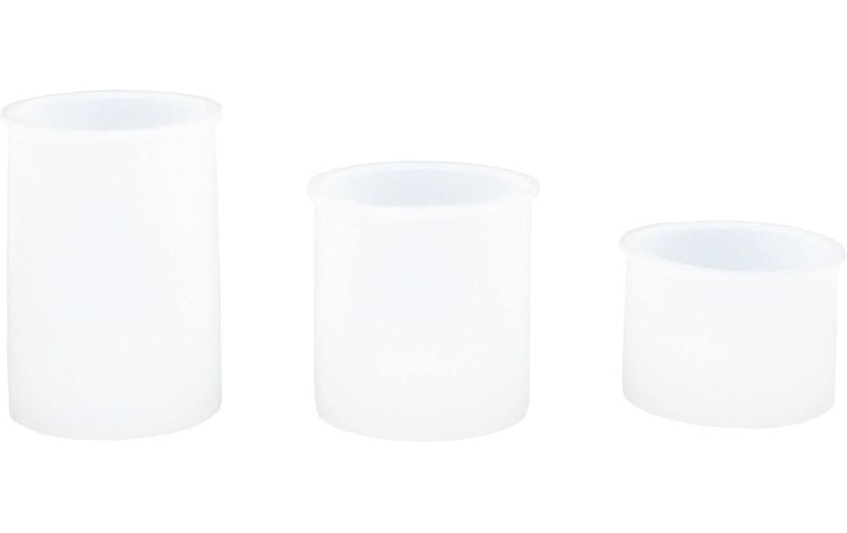 Giessform Kerzenhalter, 3 GrössenSilikongiessform