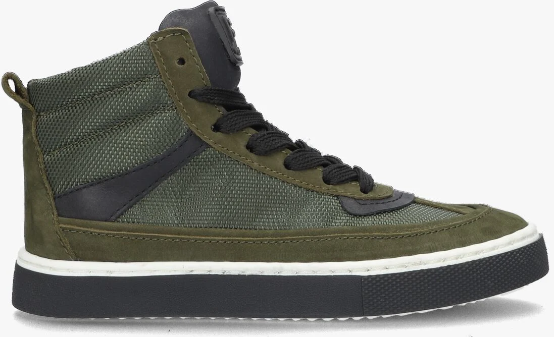JOCHIE & FREAKS groene jochie & freaks hoge sneaker tijn