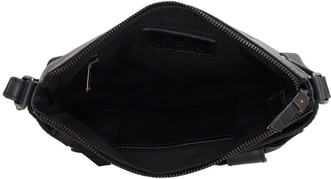Micmacbags - Porto - Schoudertas - Donker Navy - Leer