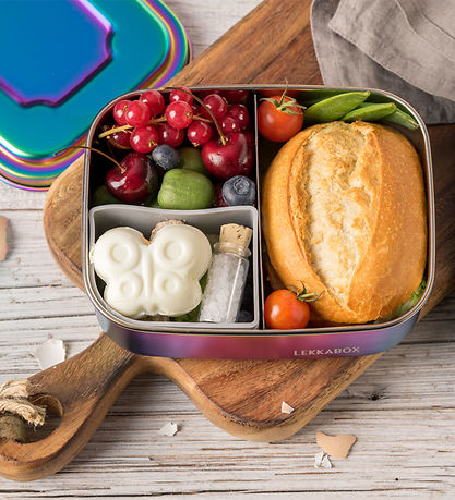 LEKKABOX Bento Base Cups - Silikone - 2 Dele - Stone