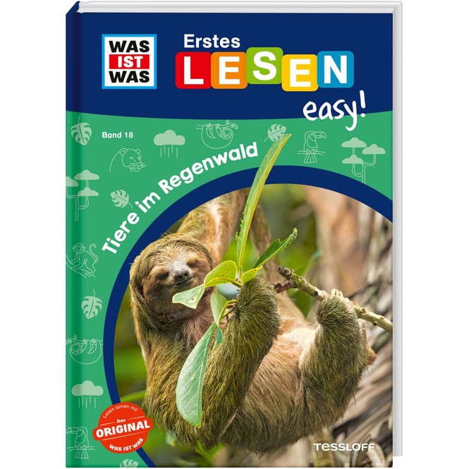 WAS IST WAS - Erstes LESEN easy! - Band 18 - Tiere im Regenwald