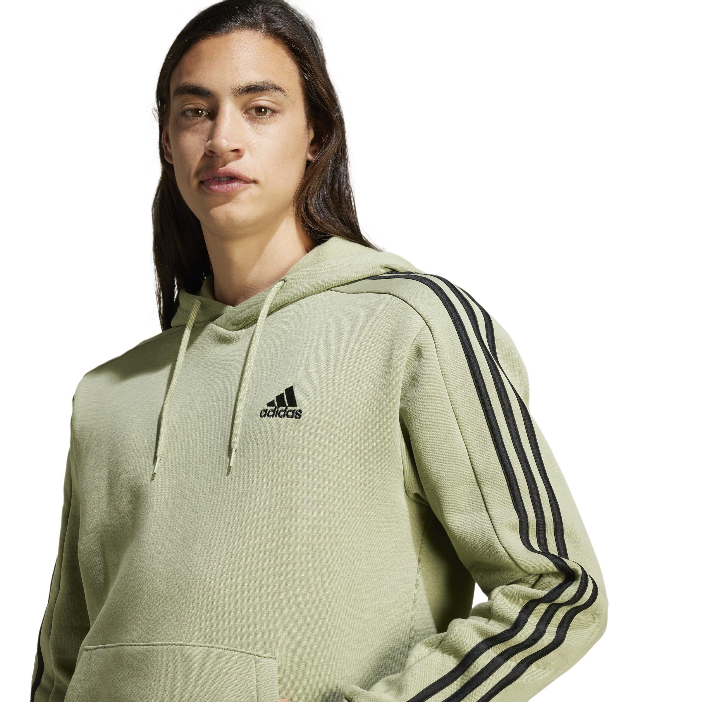 adidas Essentials Fleece 3-Stripes Hoodie Mens