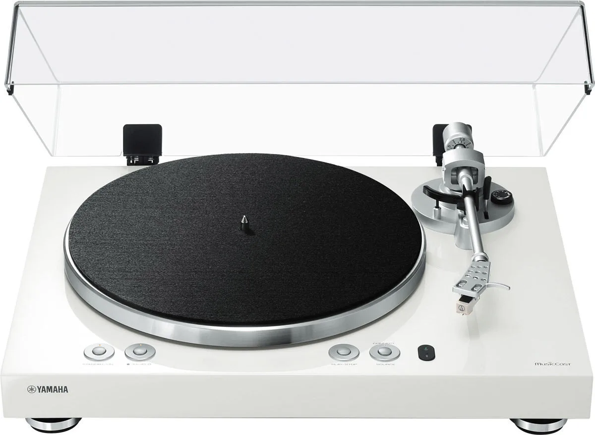 Yamaha MusicCast VINYL 500 Blanc Platines vinyle hi-fi