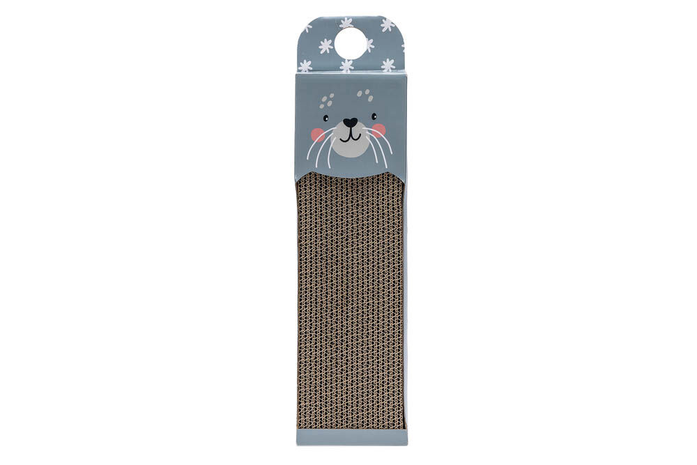Beeztees Zeehond - Krabplank - Blauw - 1x45x1 cm