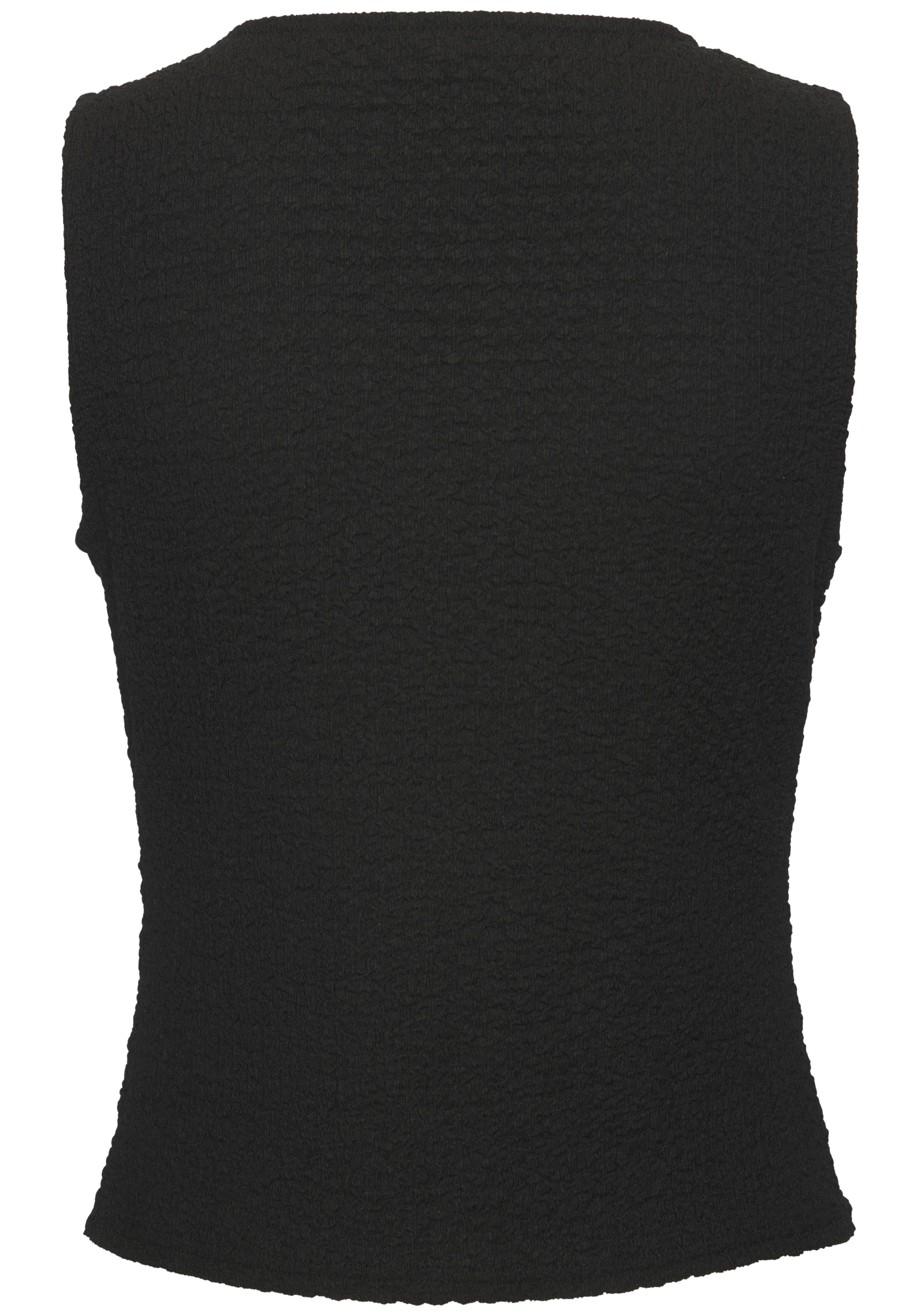LASCANA Tanktop , mit V-Ausschnitt, Sommertop, Anzugweste aus modischer Strukturware